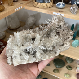 Druse de Quartz Lodolite