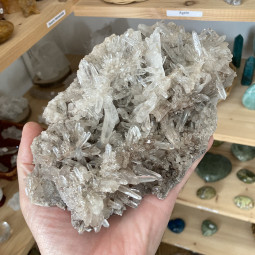 Druse de Quartz Lodolite