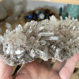 Druse de Quartz Lodolite