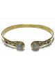 Bracelet Bronze Avec Labradorite