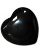 Coeur en Obsidienne Noire - 45 mm