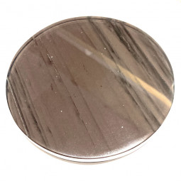 Miroir ou Palet en Obsidienne à Lamelles - 245 Grammes