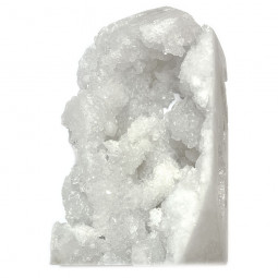 Mini Géode de Quartz Taillée en Pointe - 150 Grammes