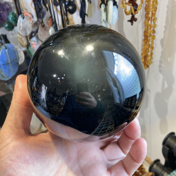 Sphère en Obsidienne Oeil Céleste - 110 mm