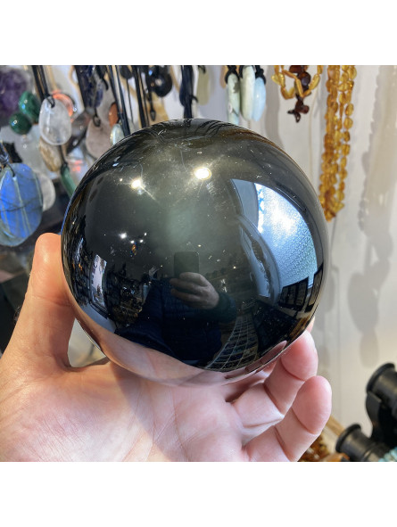 Sphère en Obsidienne Oeil Céleste - 110 mm