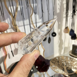 Pointe Vogel en Cristal de Roche - 40 Grammes