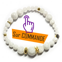 Bracelet en Pierre de Lune...