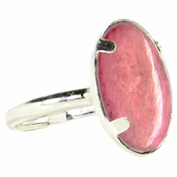 Bague Argent & Rhodonite