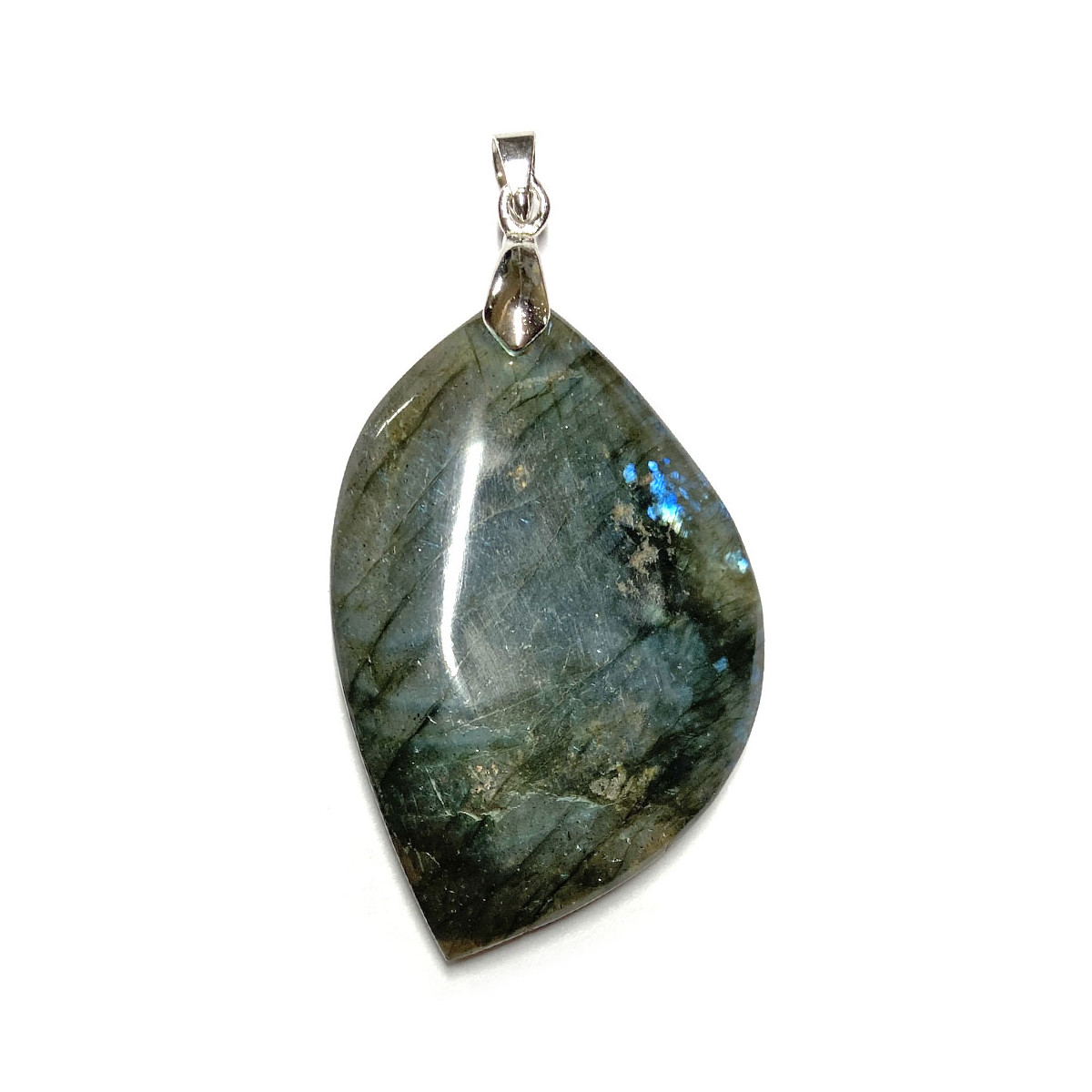 Pendentif Cabochon en Labradorite - 13 grammes