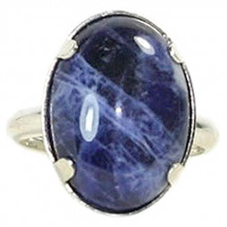 Bague Argent & Sodalite