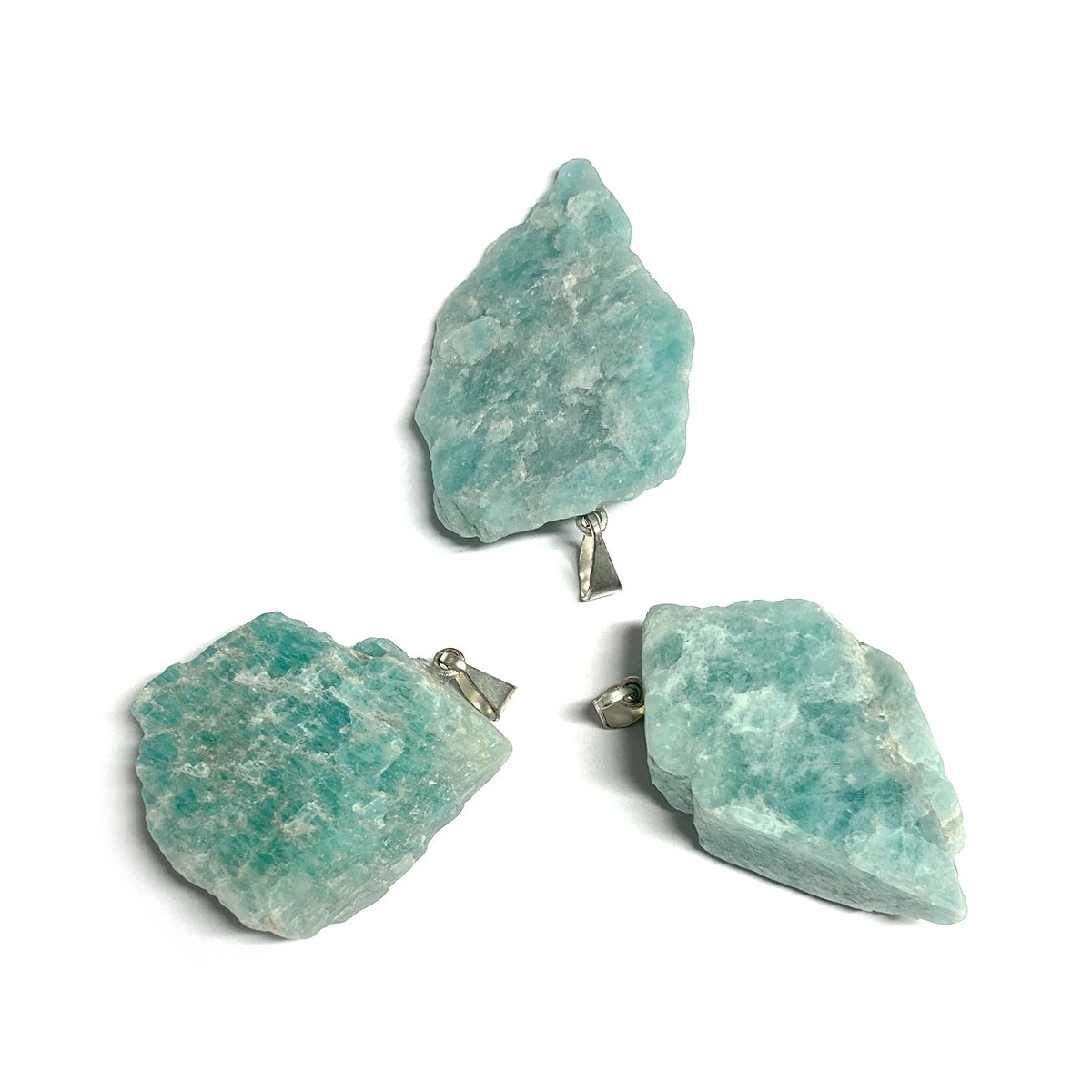 Pendentif en Amazonite Brute