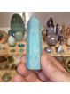 Pointe en Amazonite Extra - 9 cm