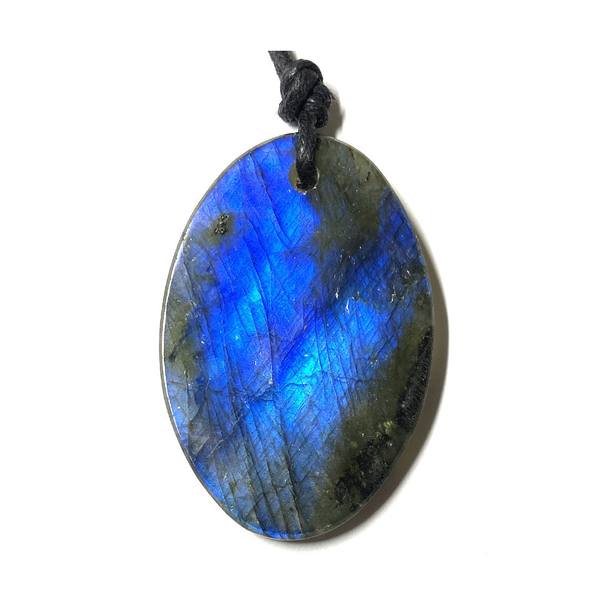 Pendentif Percé en Labradorite - 5 cm