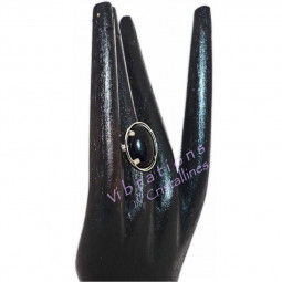 Bague Argent & Onyx