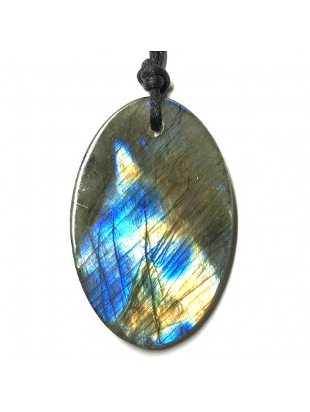 Pendentif de 5 cm en Labradorite