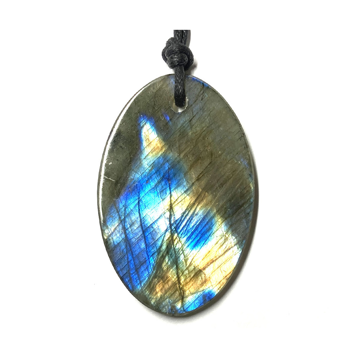 Pendentif de 5 cm en Labradorite