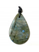 Pendentif Goutte en Labradorite - 5 cm