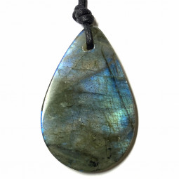 Pendentif Goutte en Labradorite - 5 cm