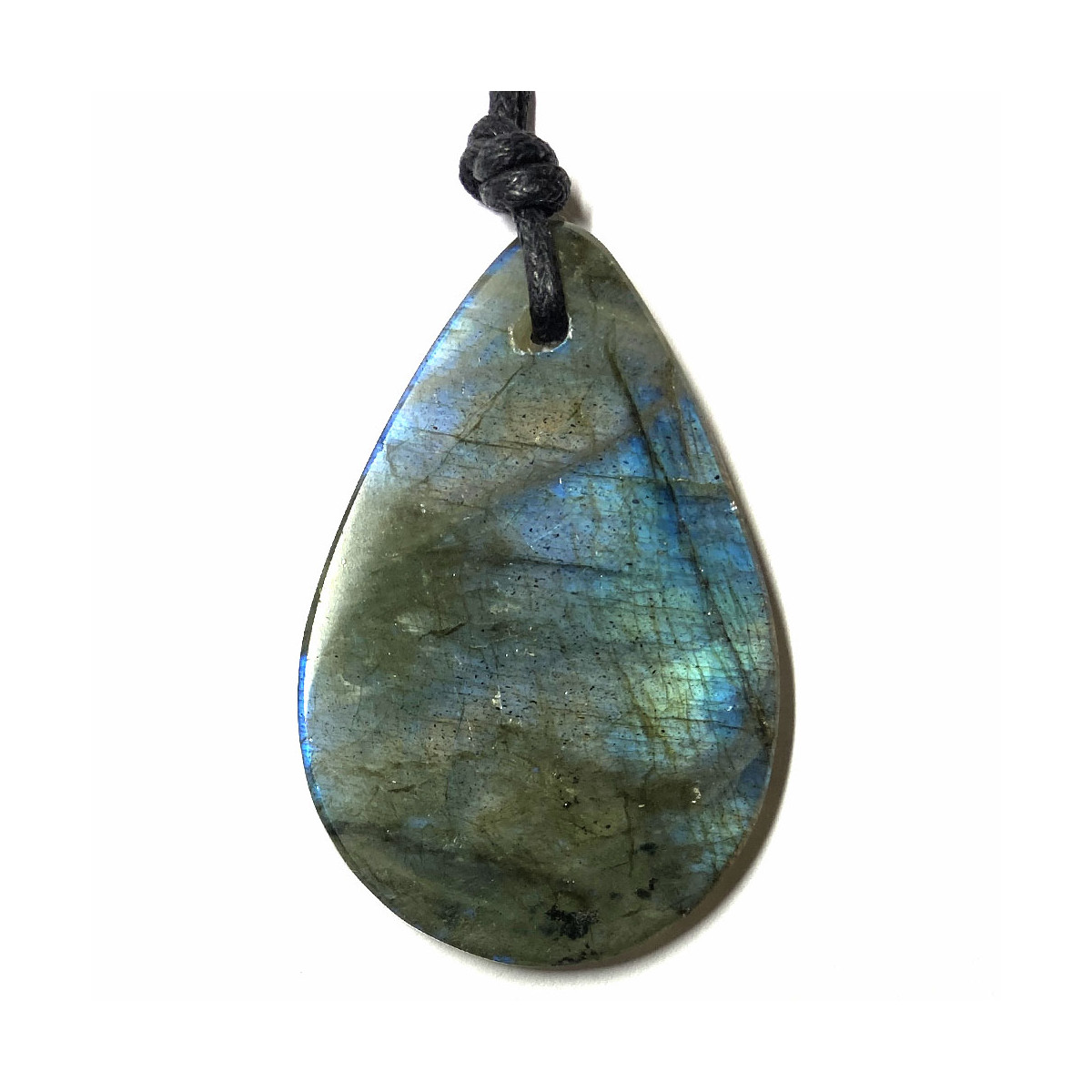 Pendentif Goutte en Labradorite - 5 cm