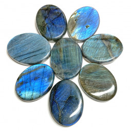 Galet Plat de Labradorite pour Chakra