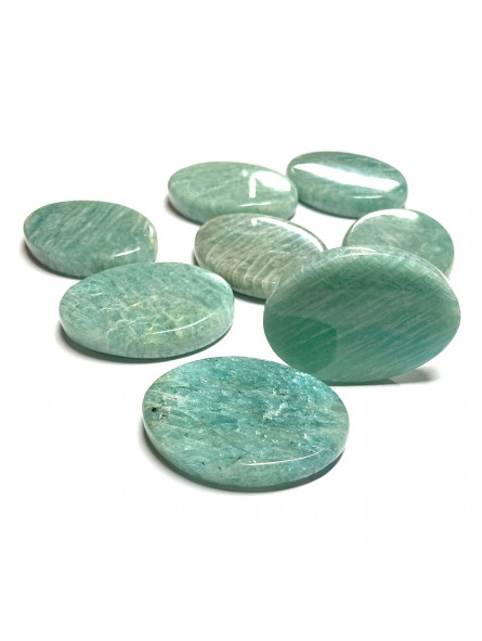 Galet Plat d'Amazonite pour Chakra