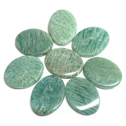 Galet Plat d'Amazonite pour Chakra