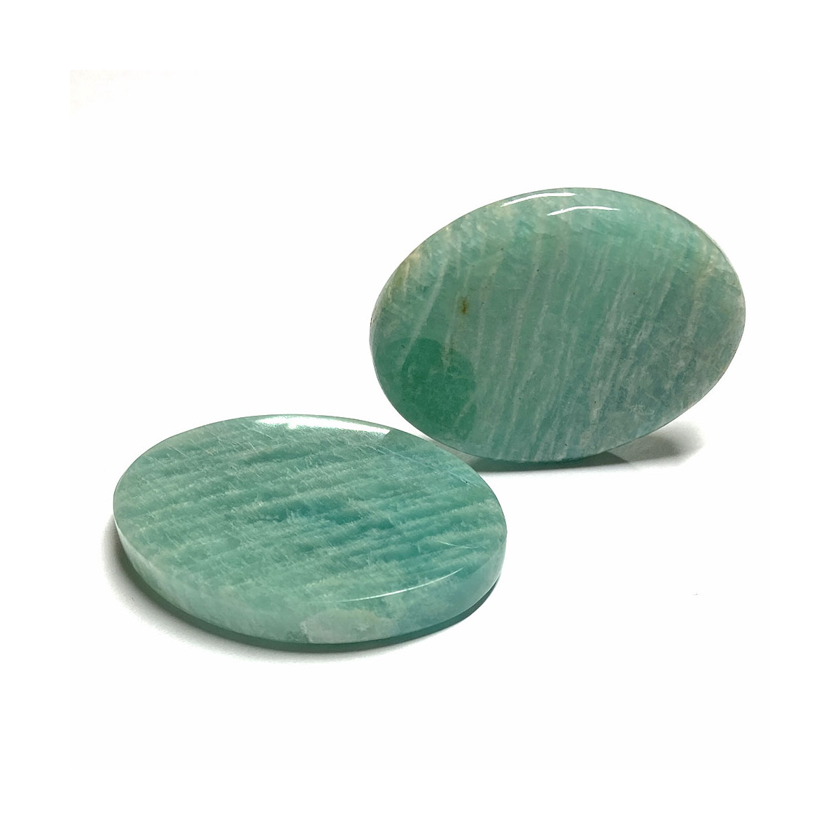 Galet Plat d'Amazonite pour Chakra