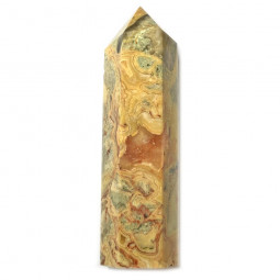 Pointe en Agate Crazy Lace - 9 cm