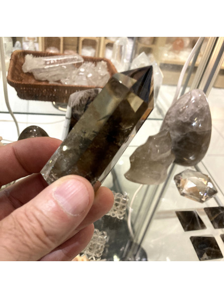 Pointe en Quartz Fumé - 85 Grammes