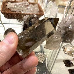 Pointe en Quartz Fumé - 85 Grammes