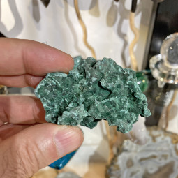 Bloc de Malachite Fibreuse - 60 Grammes