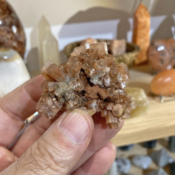 Macle d'Aragonite Cristallisée - 63 Grammes