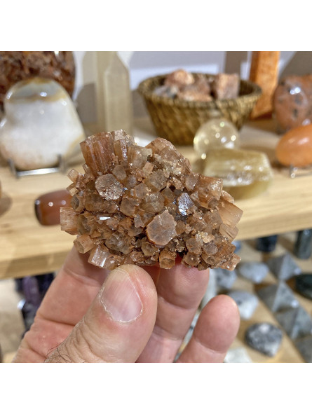 Macle d'Aragonite Cristallisée - 80 Grammes