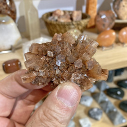 Macle d'Aragonite Cristallisée - 80 Grammes