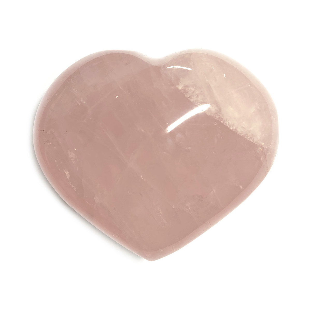 Coeur en Quartz Rose - 262 Grammes