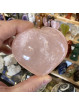 Coeur en Quartz Rose - 262 Grammes