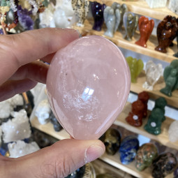 Coeur en Quartz Rose - 262 Grammes