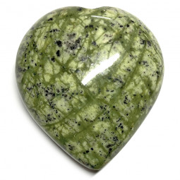 Coeur en Serpentine - 70 Grammes