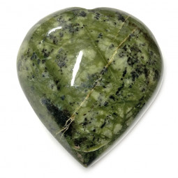 Coeur en Serpentine - 72 Grammes