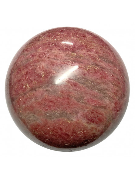 Sphère en Rhodonite Extra - 622 Grammes