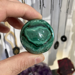 Sphère en Malachite de 168 Grammes