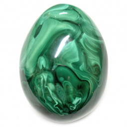 Oeuf en Malachite de 195 Grammes