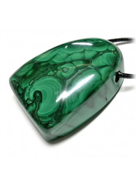 Pendentif en Malachite Percée EXTRA