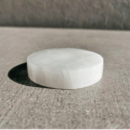 Palet en Sélénite de 10 cm avec Metatron