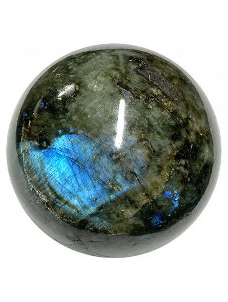 Sphère en Labradorite de 75 mm