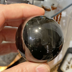 Sphère en Obsidienne Oeil Céleste - 52 mm