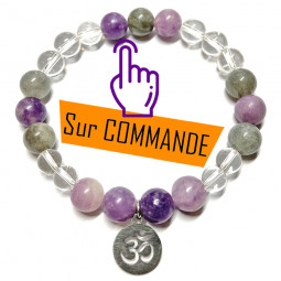 Bracelet Boule 3 Pierres