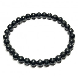 Bracelet en Shungite - Boules 6 mm
