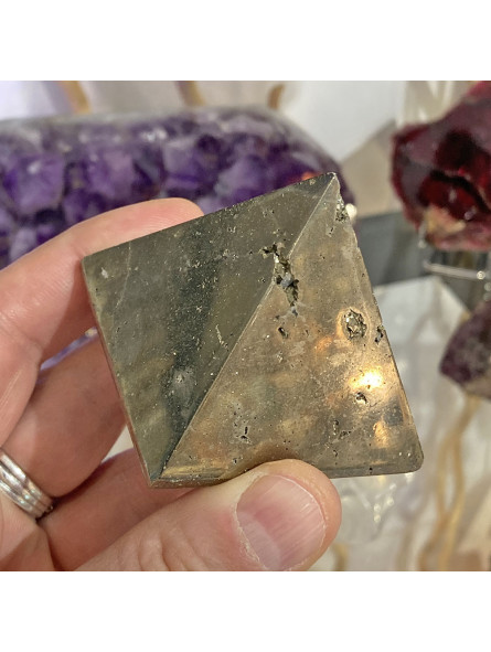 Pyramide en Pyrite - 260 Grammes