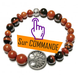 Bracelet Boules en Jaspe...